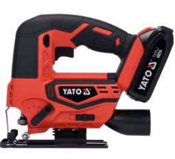 Акумулаторен прободен трион - зеге YATO 82822, 18 V, 1 х 2.0 Ah