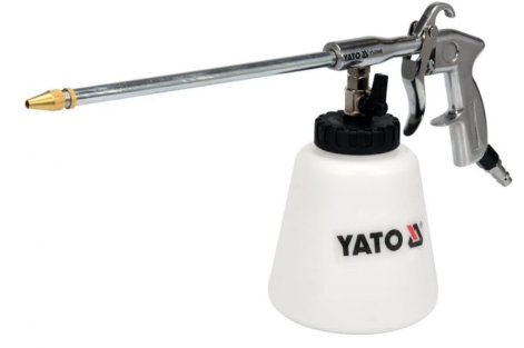 Почистващ пистолет YATO, 1000 ml, 6.2 Bar