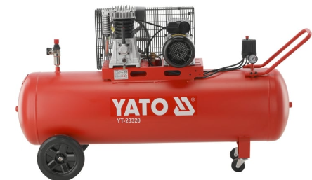 Бутален компресор YATO, 200 L, 2200 W