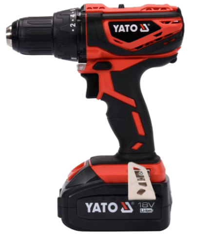 Акумулаторен винтоверт YATO 82784, 18 V, 2 x 3.0 Ah