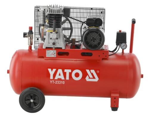 Бутален компресор YATO, 100 L, 2200 W