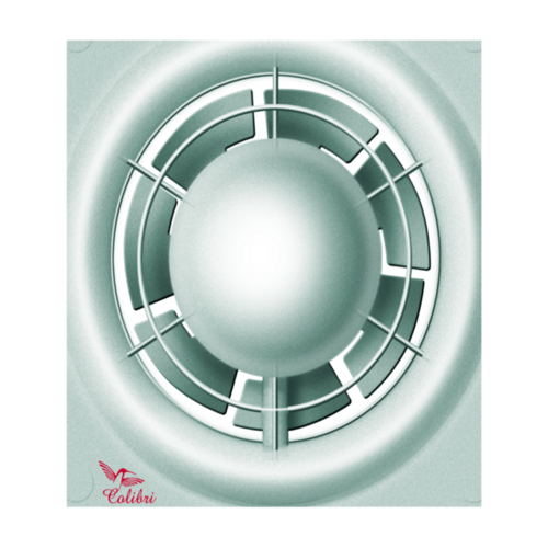 Colibri Flight 100 - Битов вентилатор за баня (Сив мат)